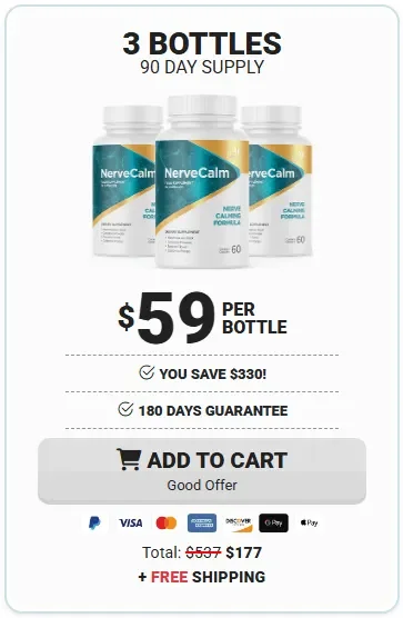 Buy NerveCalm 3 Bottle